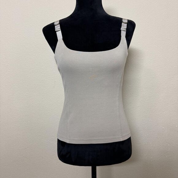 Express Tank Top Womens Medium Adjustable Strap Fitted Stretchy Y2k Camisole - Picture 1 of 11